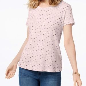 Karen Scott Pink T shirt